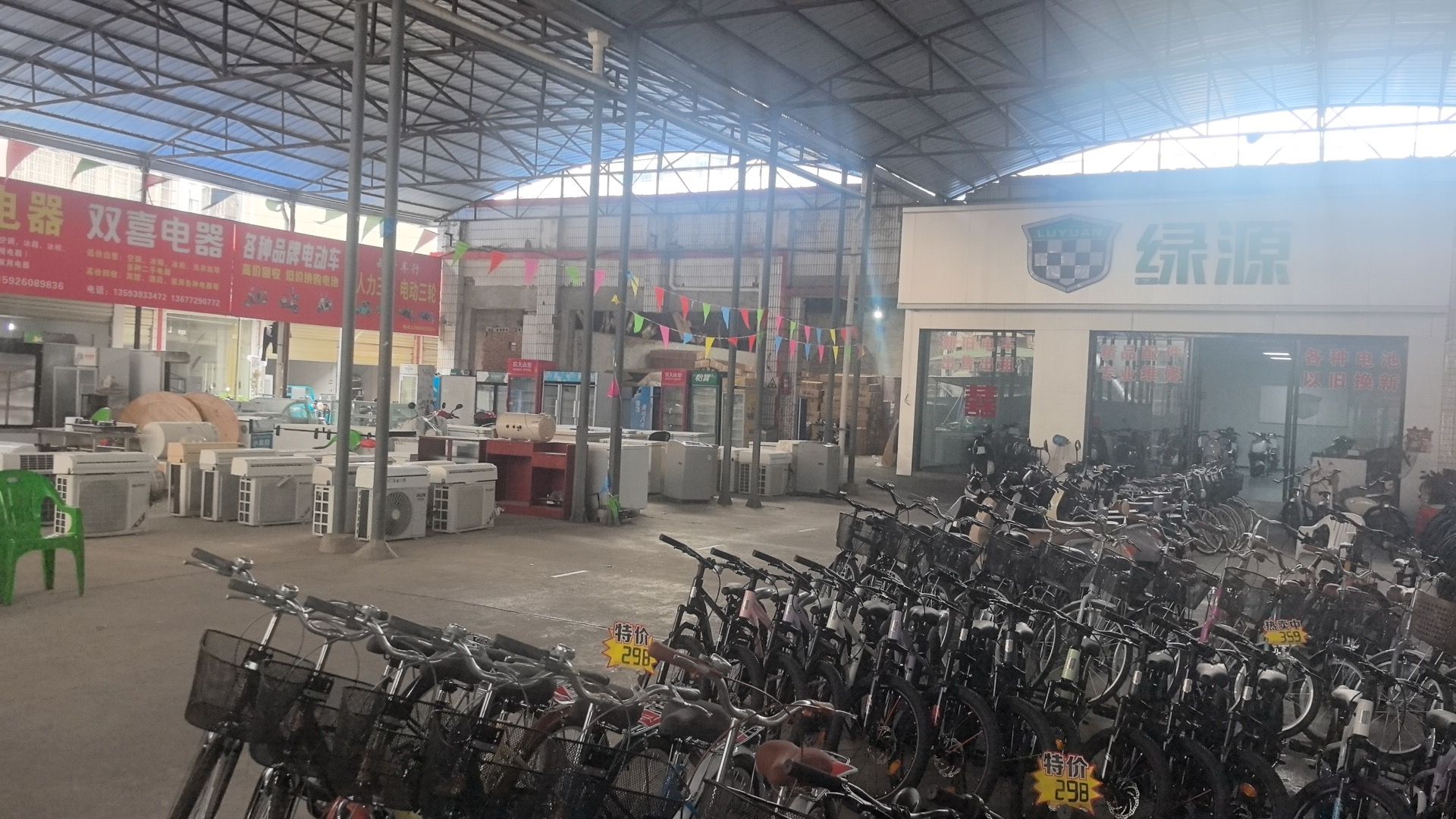 江汉自行车市场一层空铺出租