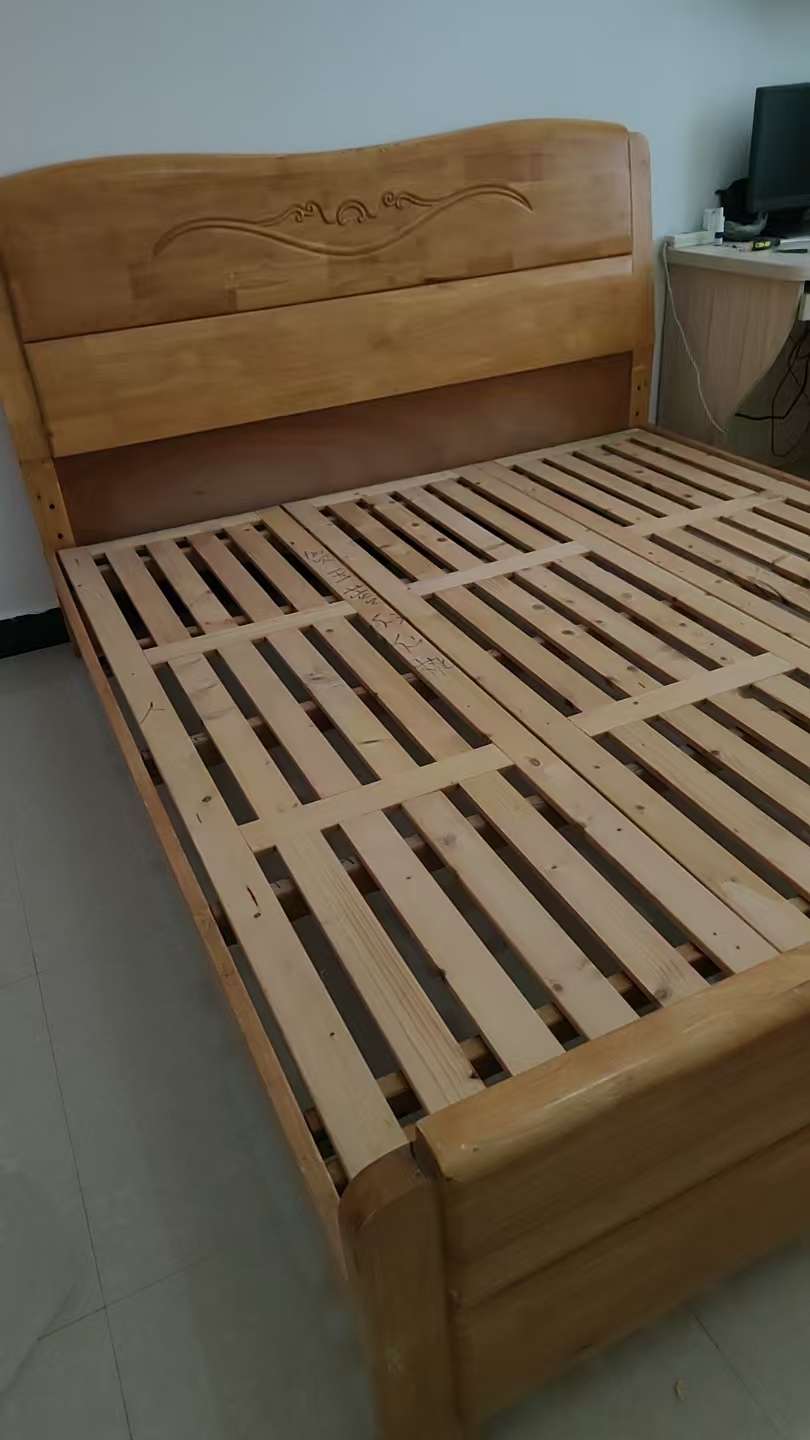 实木床架床垫